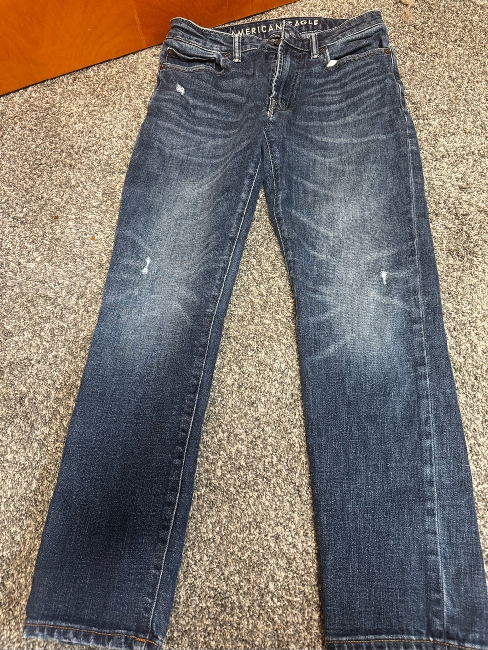 American Eagle Slim Straight Dark Wash Jeans